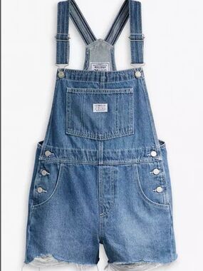 Levi’s Denim Short Overalls - Blue Jean Romper